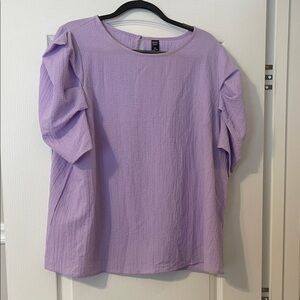 Chic Lavender Blouse for Women